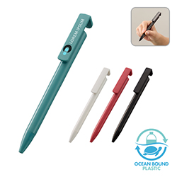 スマホスタンド付OBPボールペン(再生PET)