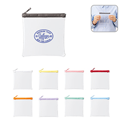 カラーファスナークリアポーチ(S)