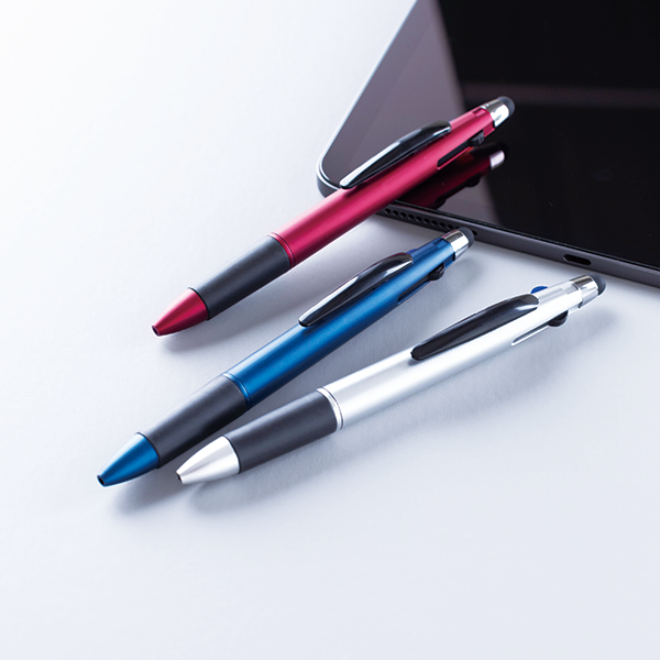 オリジナル　モバイルタッチ3色ボールペン