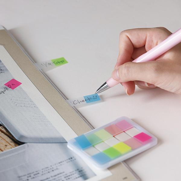 パステルフィルム付箋