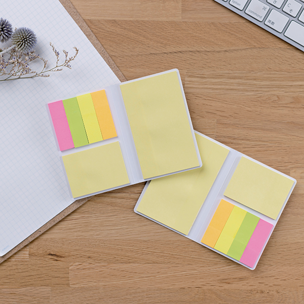 NEWブック型付箋メモ(白)