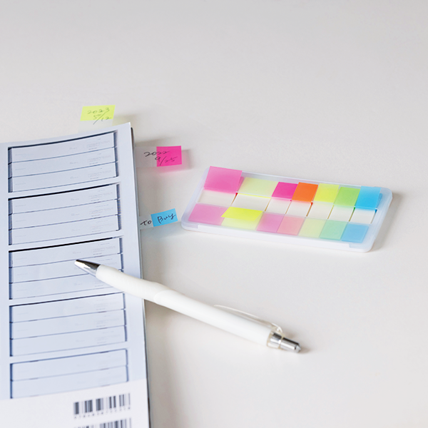 パステルフィルム付箋(大)