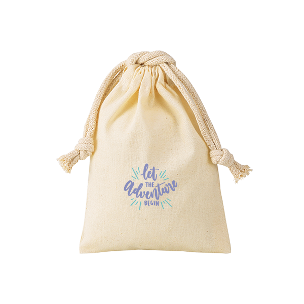 オリジナル　3.5オンス・コットン巾着(XS)