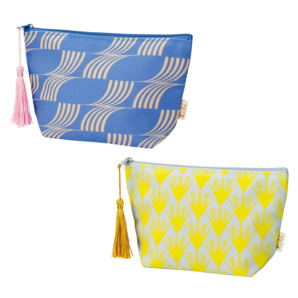 伊砂文様　タッセルポーチ