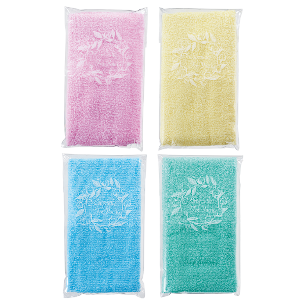 彩りフェイスタオル