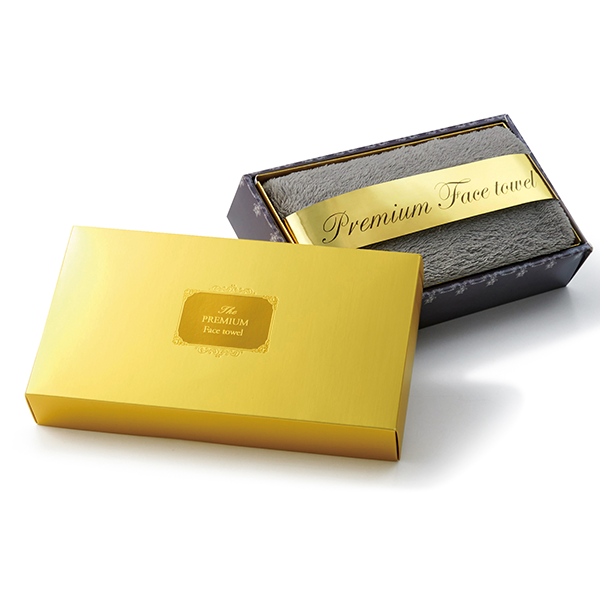 プレミアムフェイスタオル(ダークグレー)