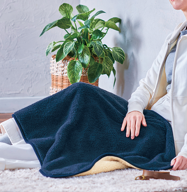 くるっと収納　ダブルボアブランケット