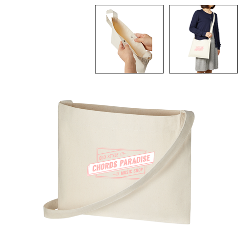 販促STYLE キャンバスサコッシュ ナチュラル